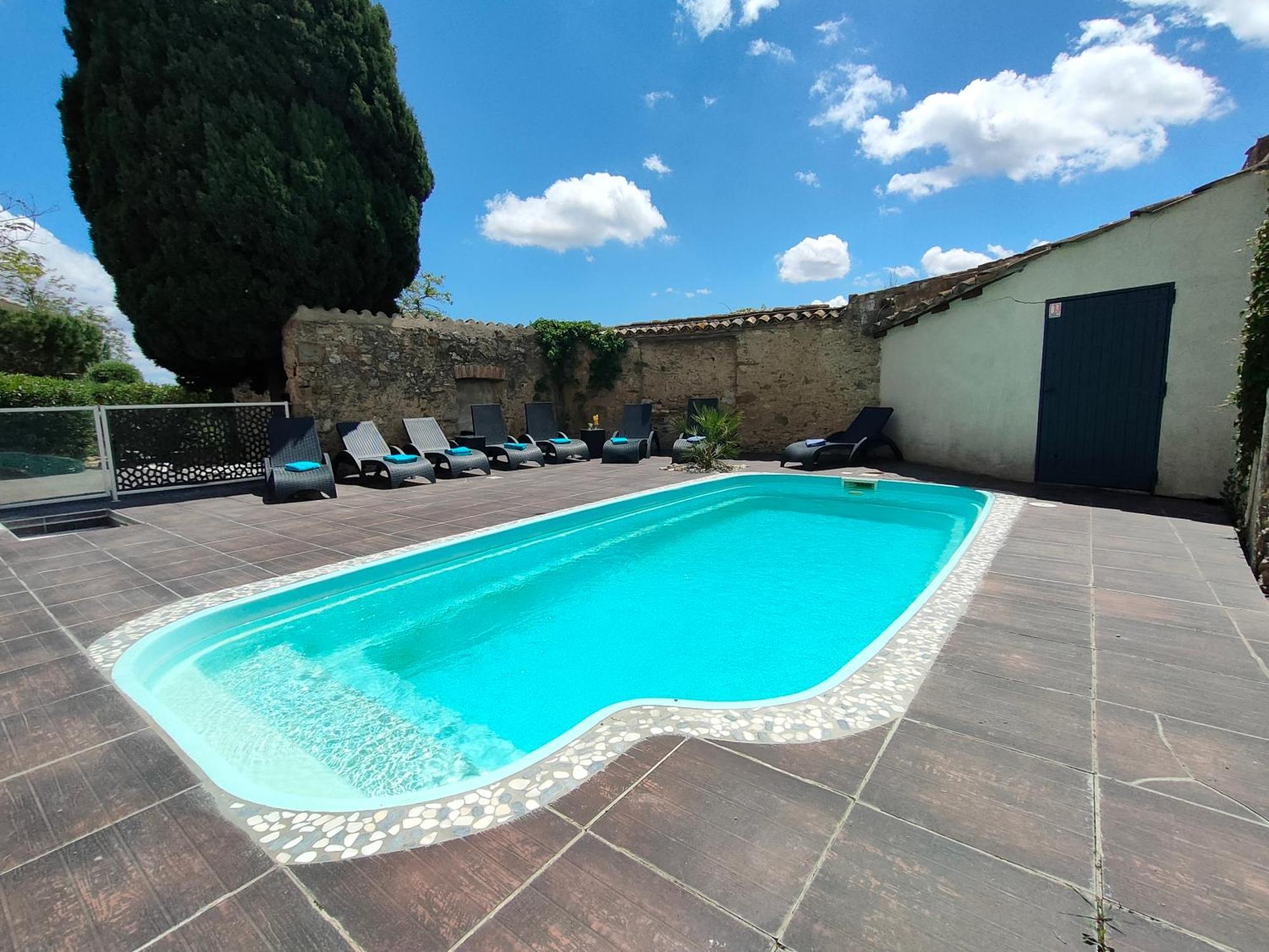 Hotel Restaurant L'Art Des Mets By Cote Jardin Conilhac-Corbières Esterno foto