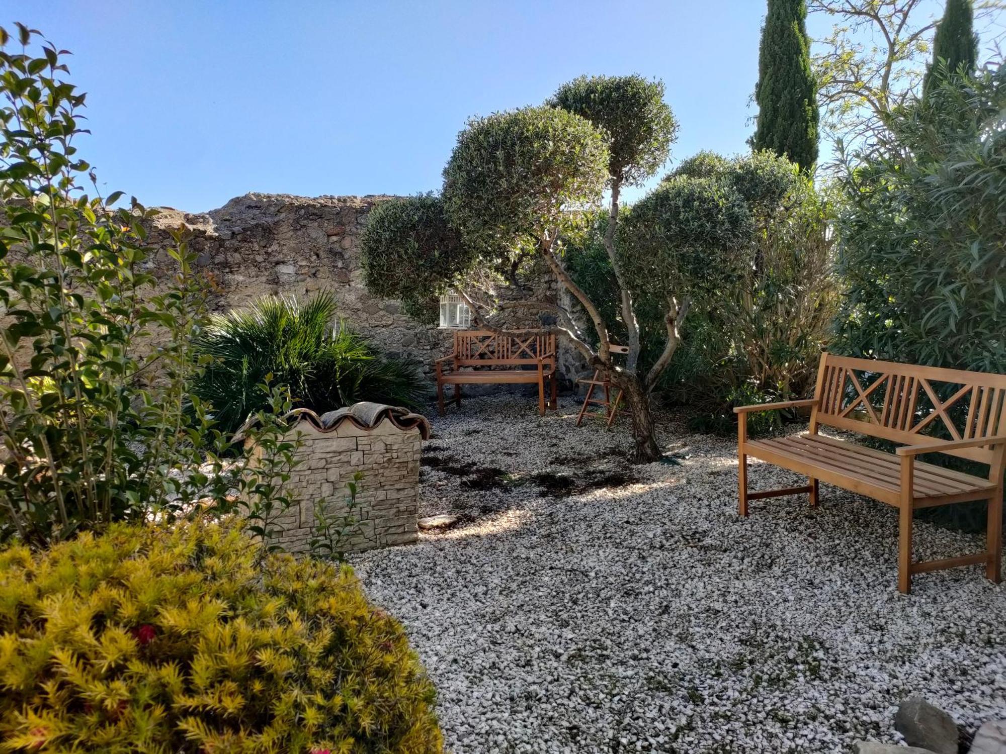Hotel Restaurant L'Art Des Mets By Cote Jardin Conilhac-Corbières Esterno foto